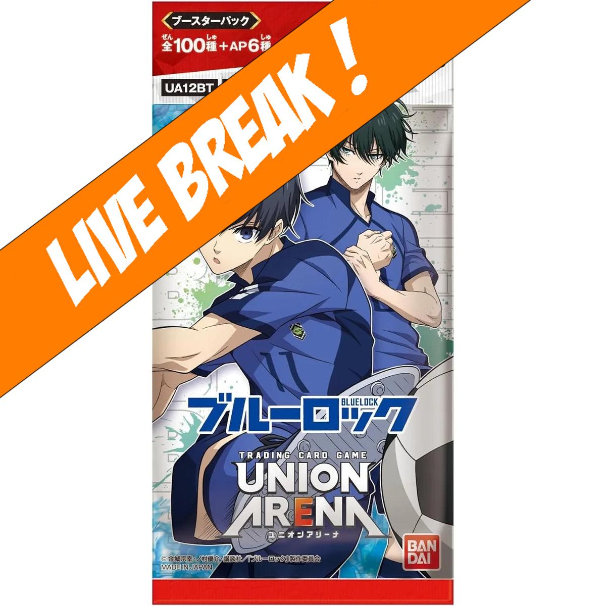 Live Break ] Union Arena - Blue Lock UA12BT (Japanese) Booster