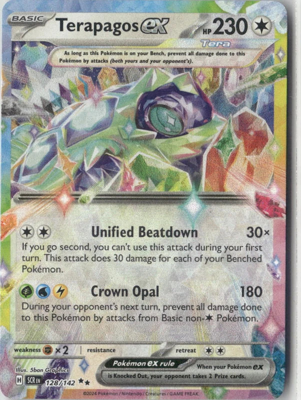 Terapagos ex - 128/142 - SV07: Stellar Crown