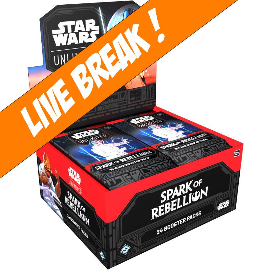 sw unlimited booster box [ Live Break ] Star Wars Print Size:Premium - 18
