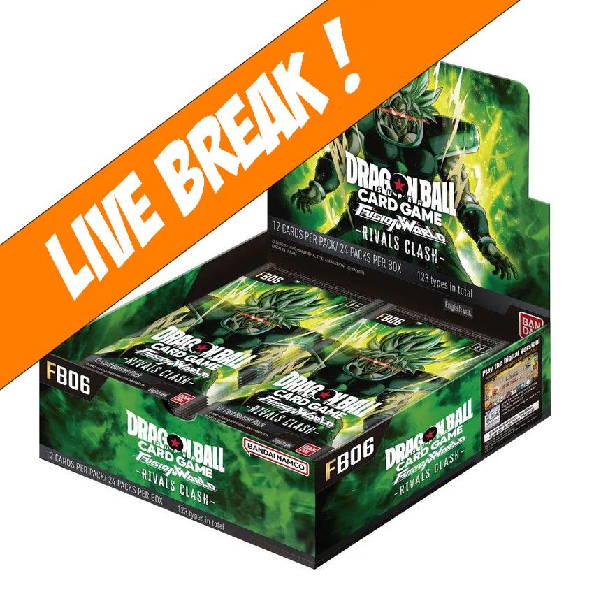 Live Break ] Dragon Ball Super Card Game - Fusion World [FB06] Booster Box 