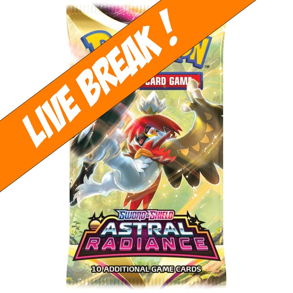 jaden yuki booster box 2 Live Break ] Astral Radiance - Pokémon TCG Sword & Shield SWSH10 Pack One Box:Wave7Tier2 Glorious Chapter Pidgeotto Team Rocket's Ariana 2025
