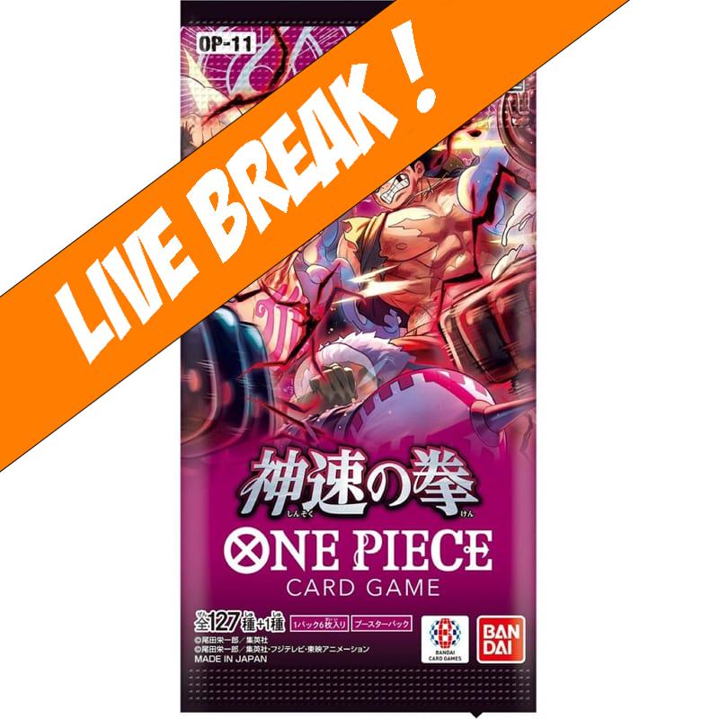 Live Break ] One Piece Card Game - BlackBird OP-11 (Japanese