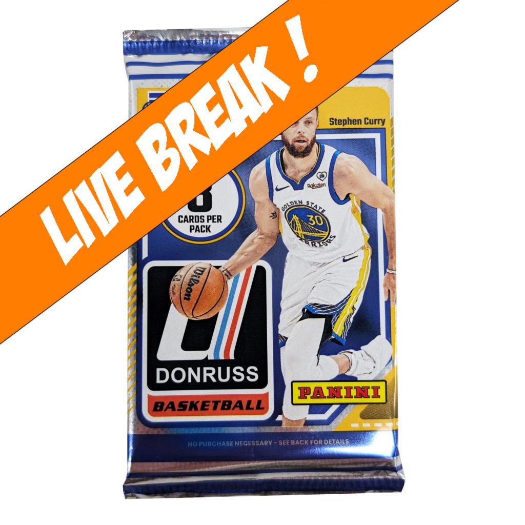 basketball cards booster box Live Break ] Panini Donruss Basketball 2024-25 Booster Pack