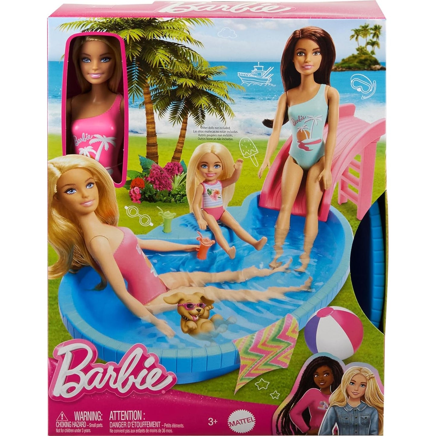 Barbie - 2024 Pool W/ Doll Refresh