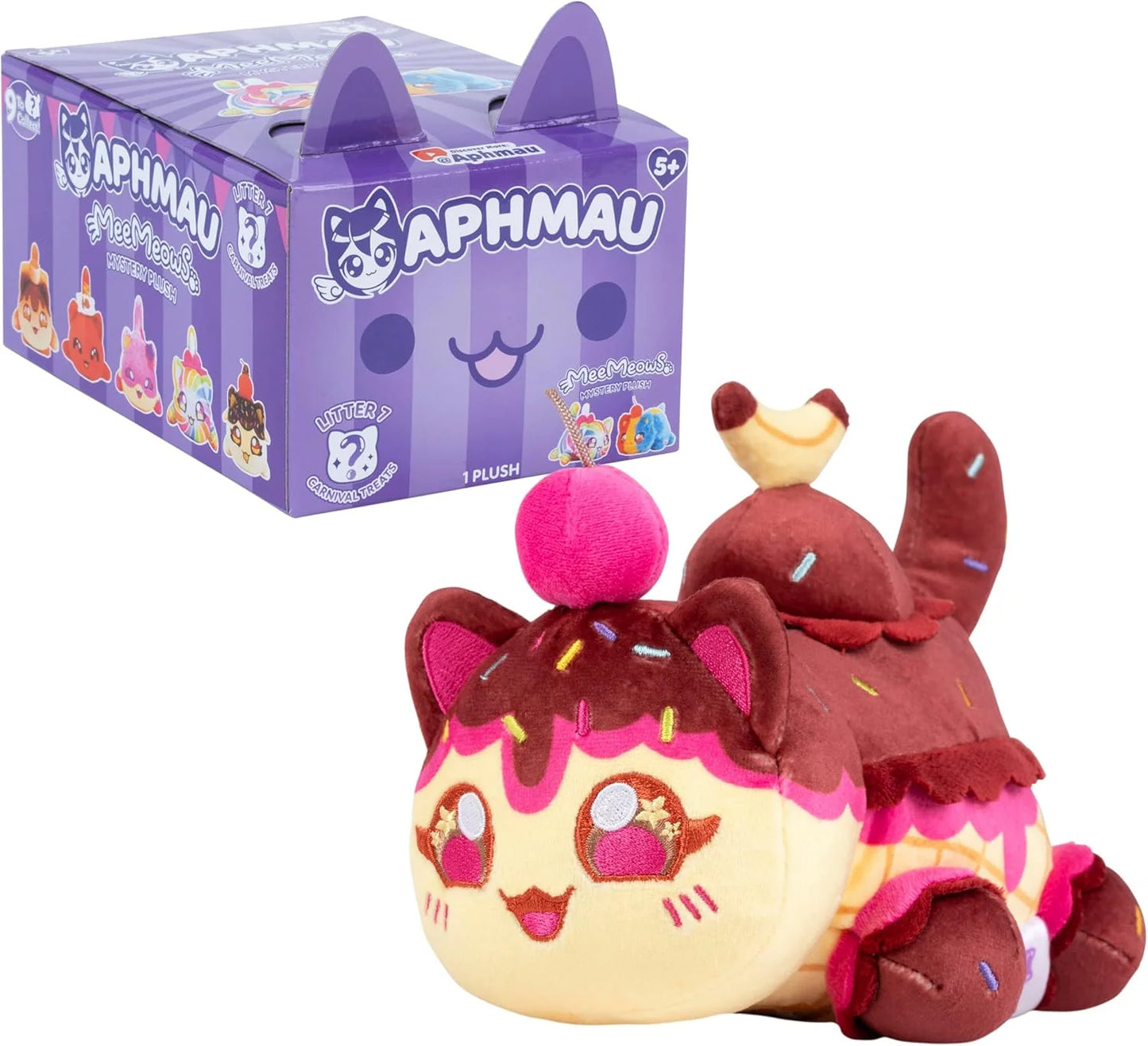 APHMAU MeeMeows 6" Mystery Plush - S7 Carnival Treats Single