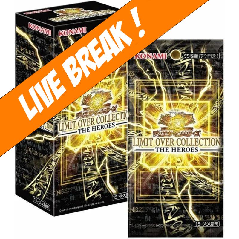 Live Break ] The Heroes - Yu-Gi-Oh! Limit Over Collection Booster Box