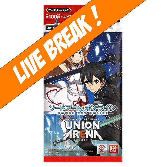 Live Break ] Union Arena - Sword Art Online UA15BT Booster Pack [Japanese] 