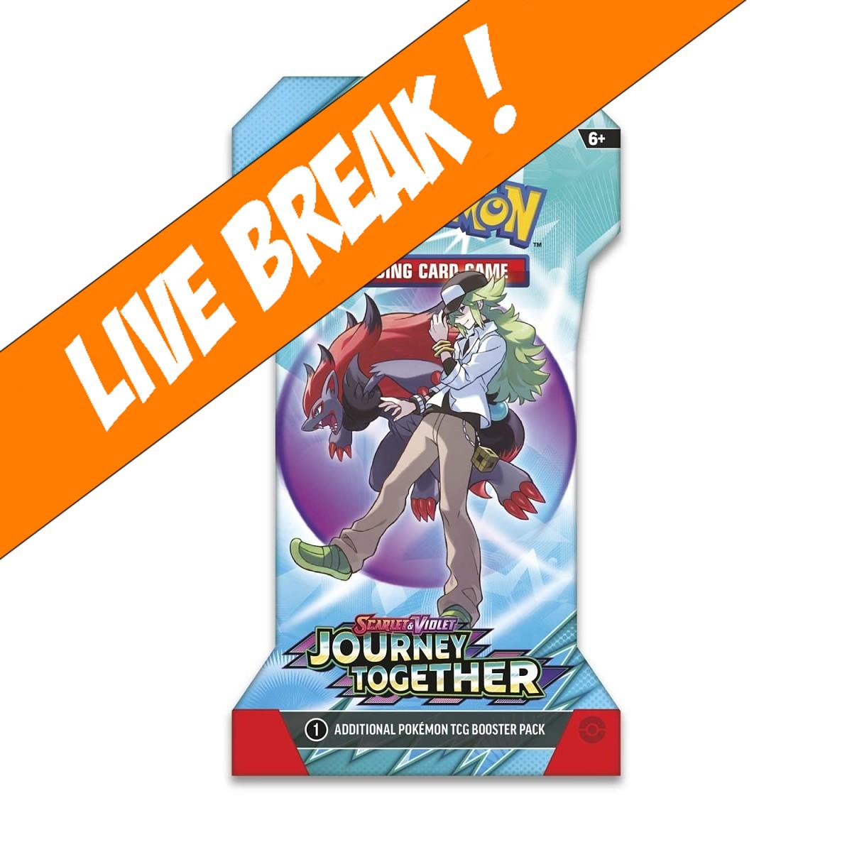 Pokemon TCG Scarlet & Violet Journey Together Blister Pack