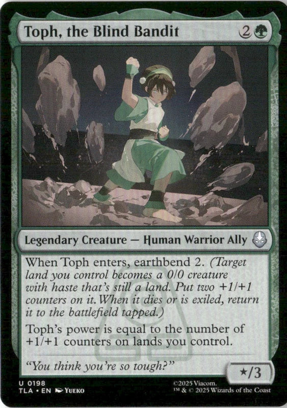 Toph, the Blind Bandit - Avatar: The Last Airbender