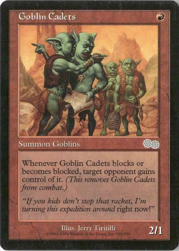 Goblin Cadets - Urza's Saga