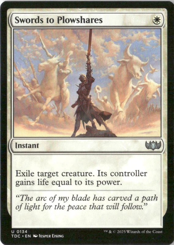 Swords to Plowshares - Commander: Tarkir: Dragonstorm