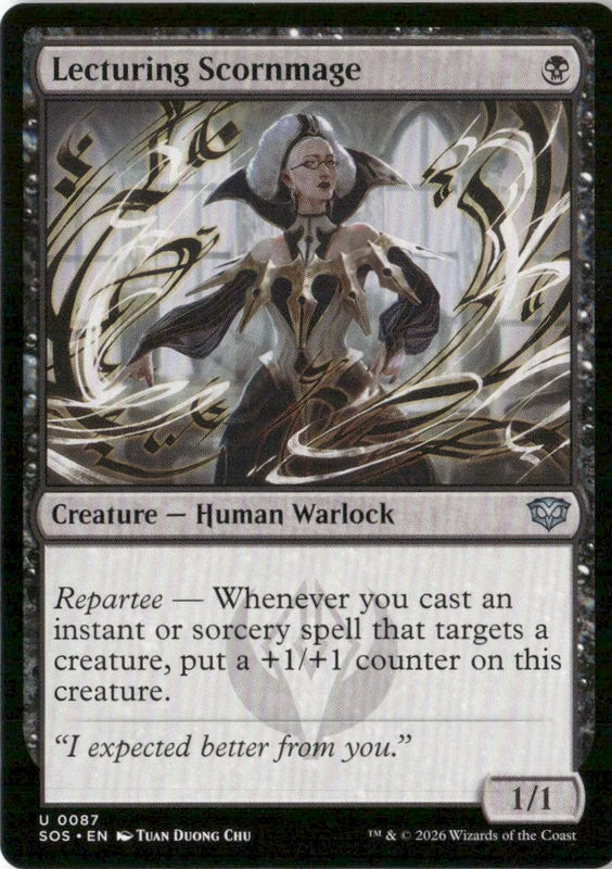 Lecturing Scornmage - Secrets of Strixhaven