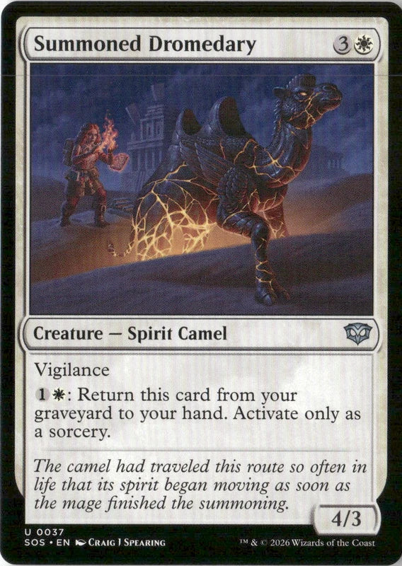 Summoned Dromedary - Secrets of Strixhaven