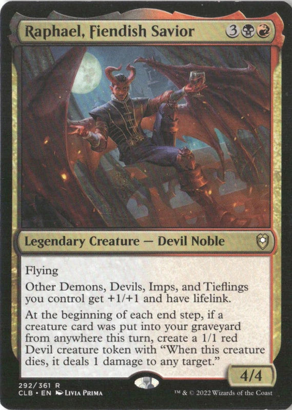 Raphael, Fiendish Savior - Commander Legends: Battle for Baldur's Gate