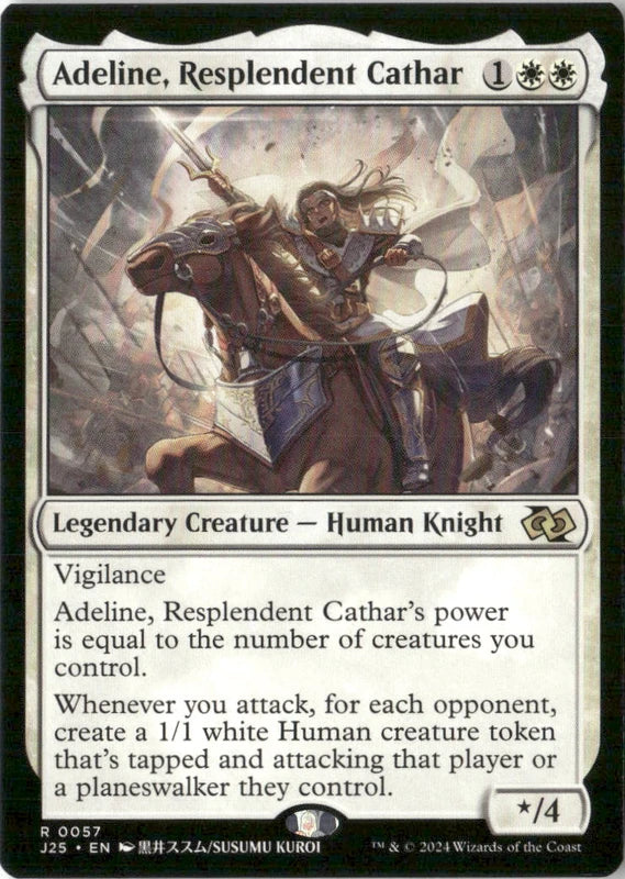 Adeline, Resplendent Cathar (Anime) - Foundations Jumpstart
