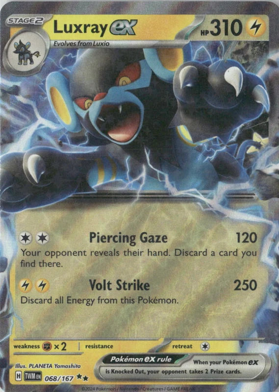 Luxray ex - 068/167 - SV06: Twilight Masquerade