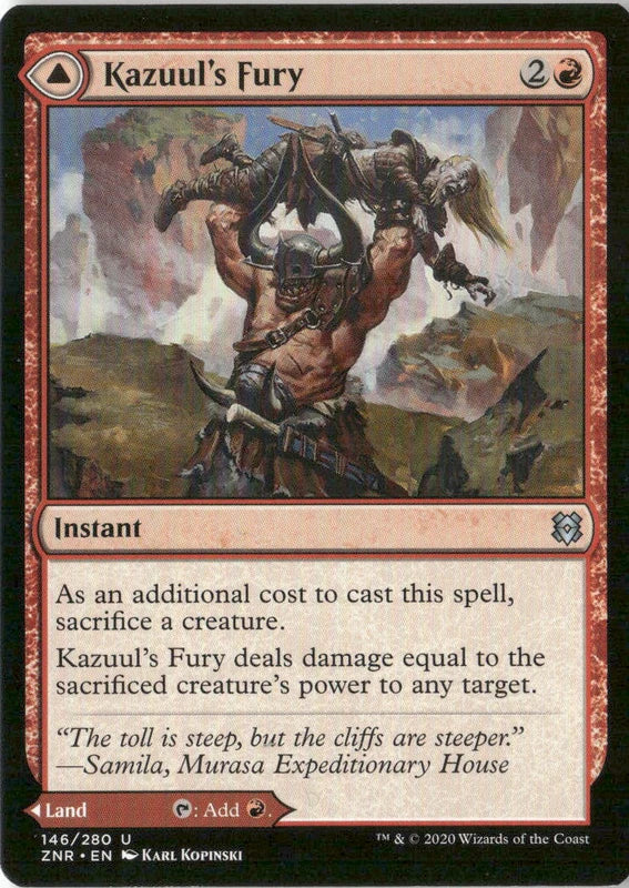 Kazuul's Fury - Zendikar Rising