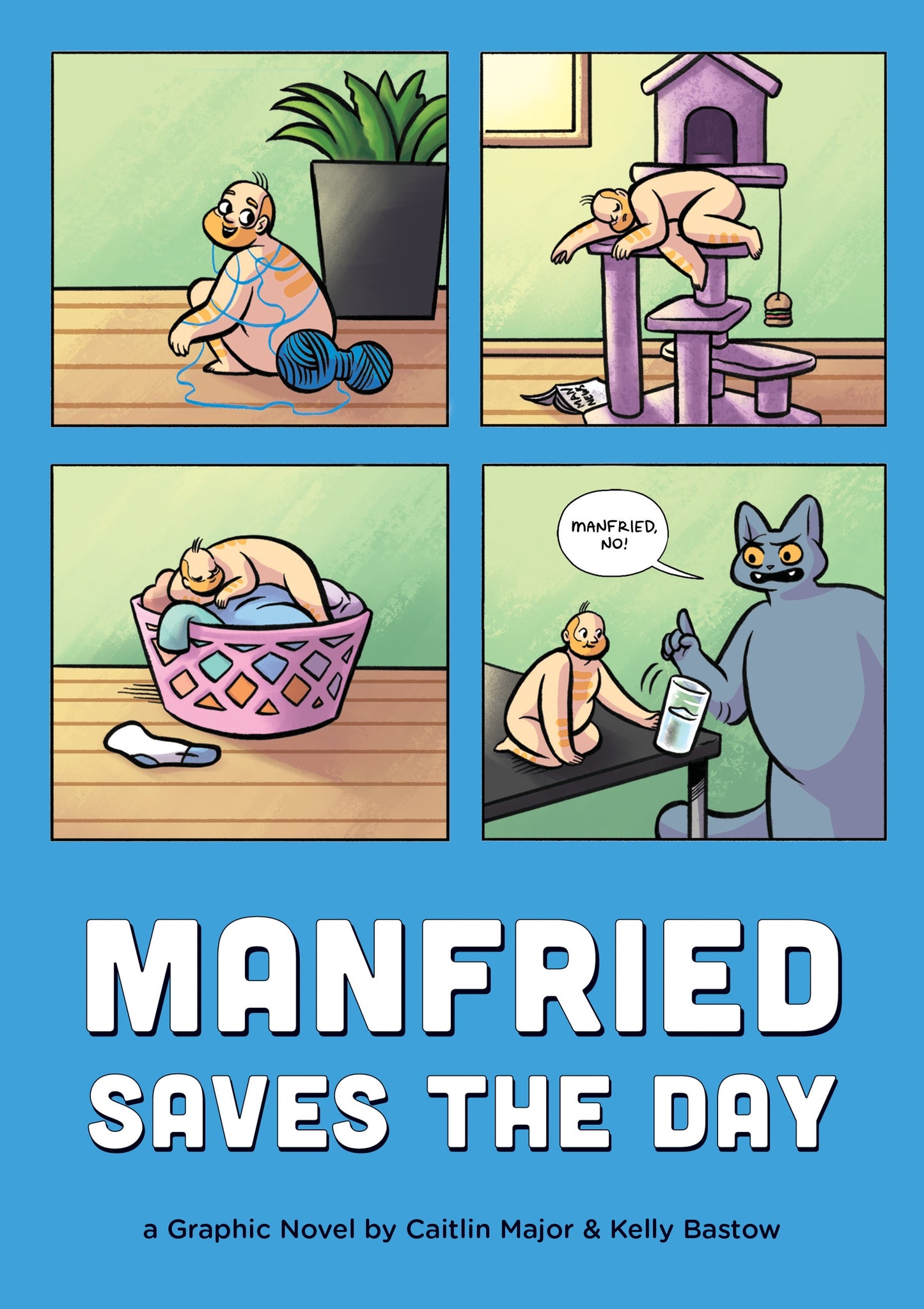 Manfried Saves The Day: A Graphic Novel (Paperback)