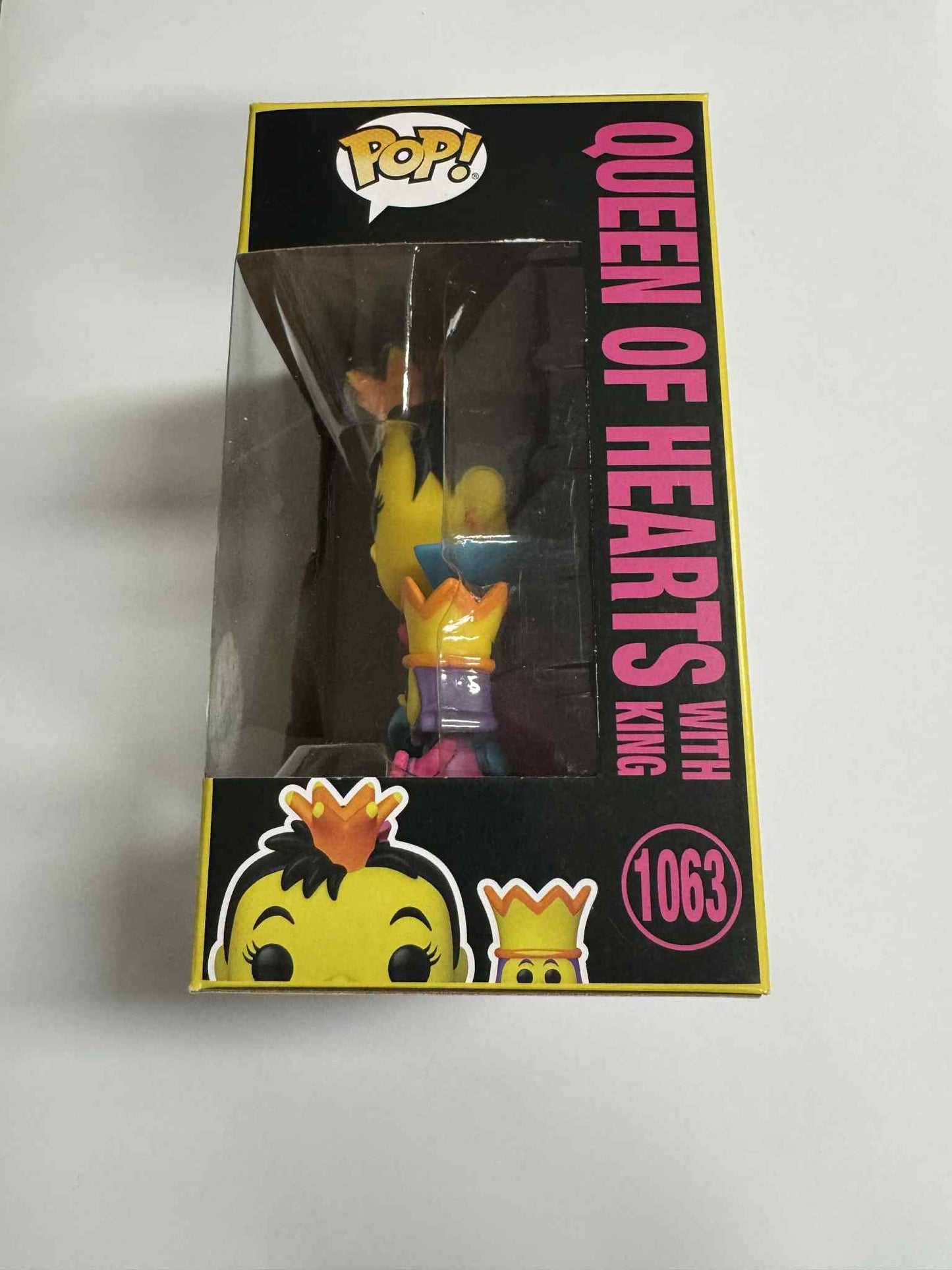 Alice In Wonderland - Queen of Hearts Black Light Pop! Vinyl #1063