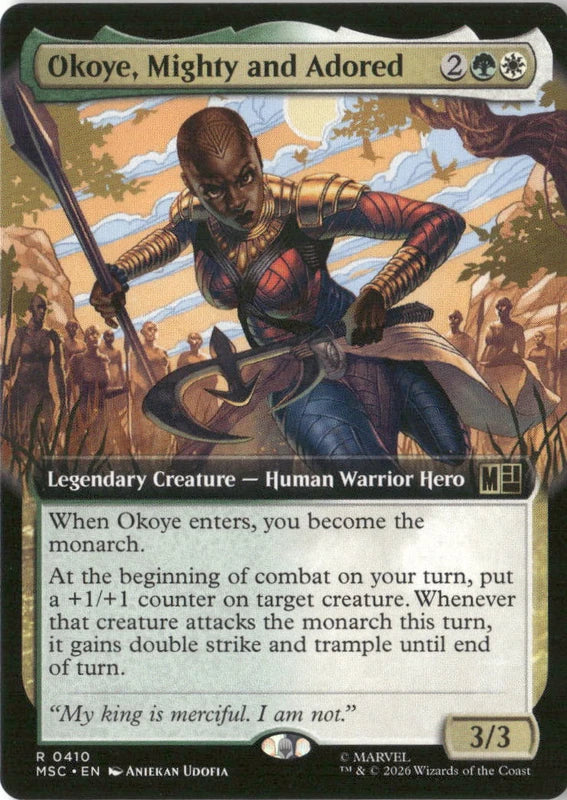 Okoye, Mighty and Adored - Commander: Marvel Super Heroes