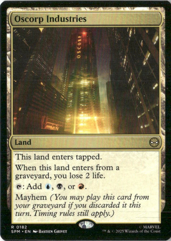 Oscorp Industries - Marvel's Spider-Man