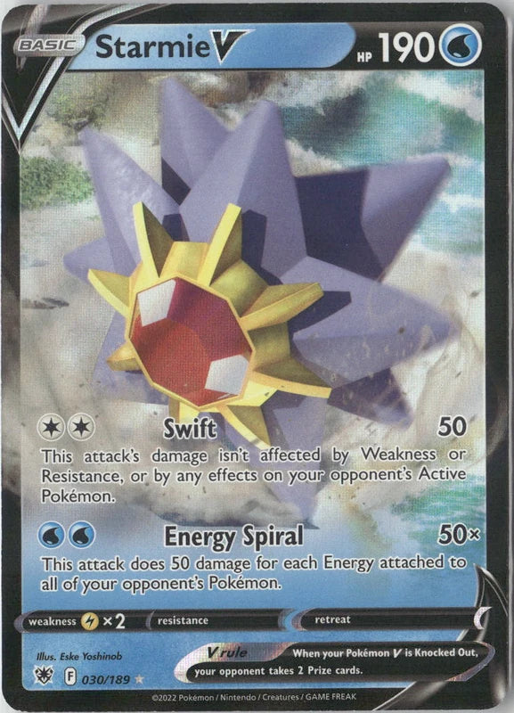 Starmie V - SWSH10: Astral Radiance