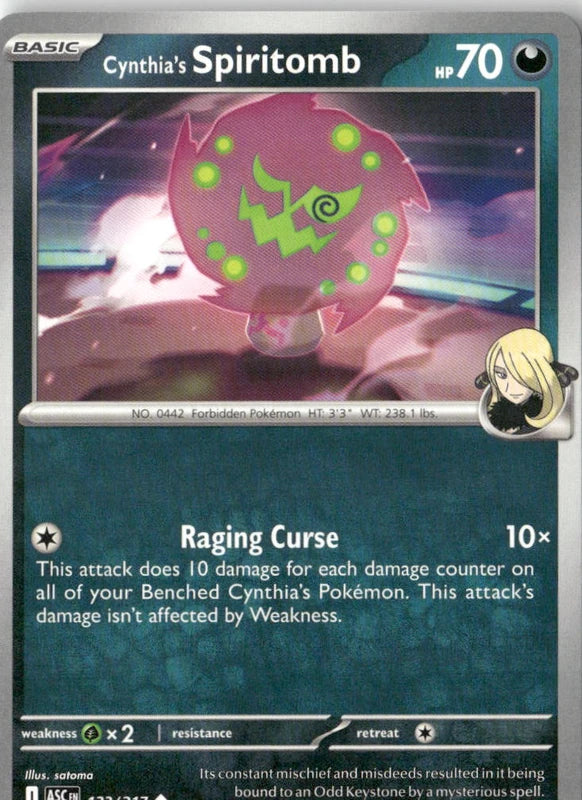 Cynthia's Spiritomb - 133/217 - ME: Ascended Heroes