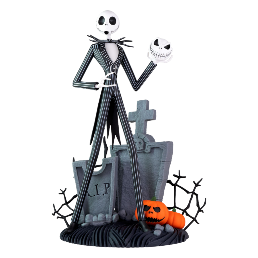 The Nightmare Before Christmas - Jack Scary Smiling Face 1:10 Scale Figure