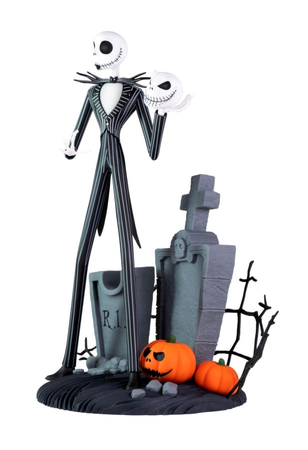 The Nightmare Before Christmas - Jack Scary Smiling Face 1:10 Scale Figure