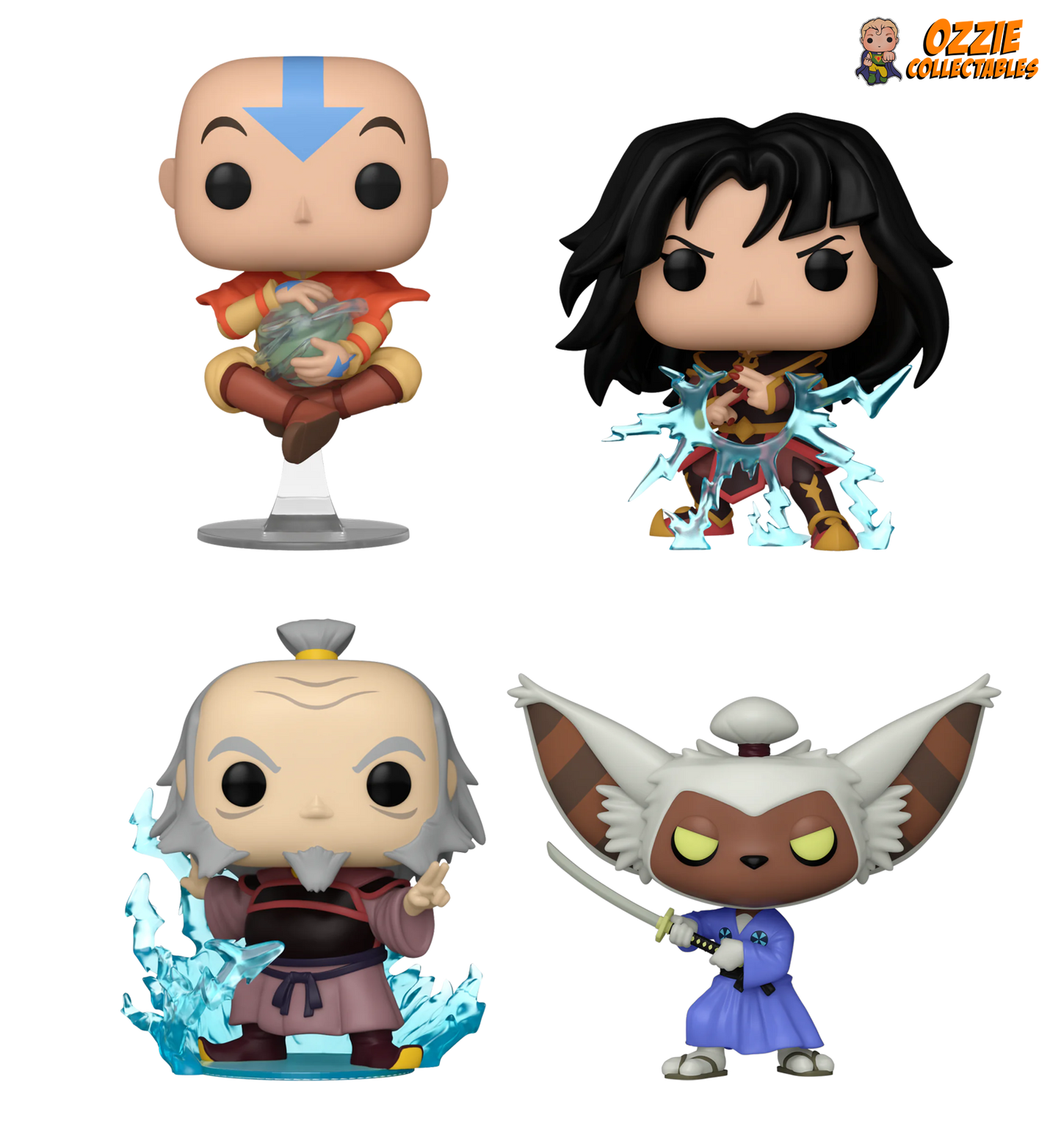 Avatar the Last Airbender 2023 Bundle - 4 POP! Vinyls
