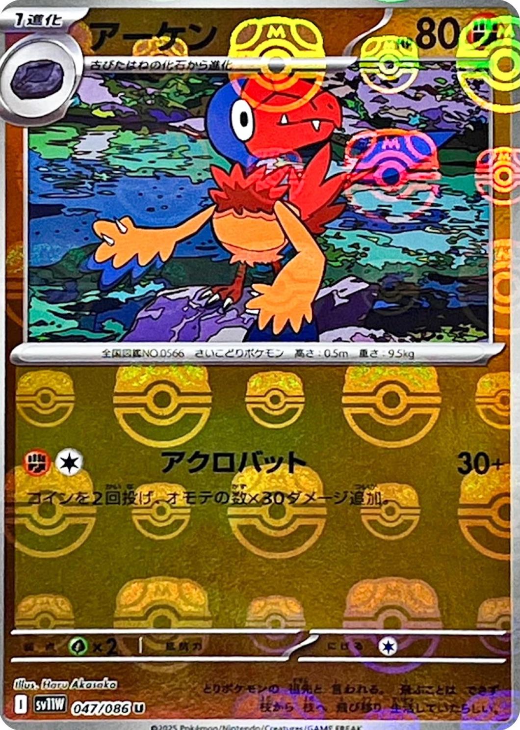 Archen - 047/086 (Master Ball Pattern)