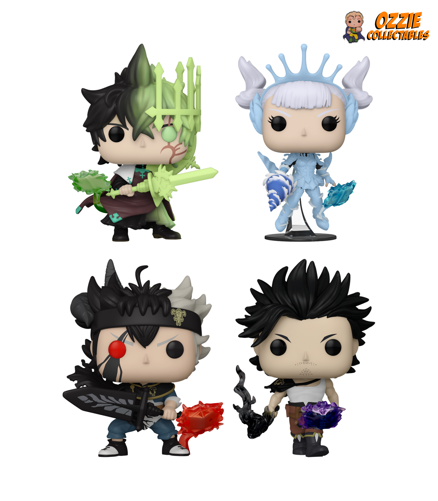 Black Clover 2023 Bundle - 4 POP! Vinyls