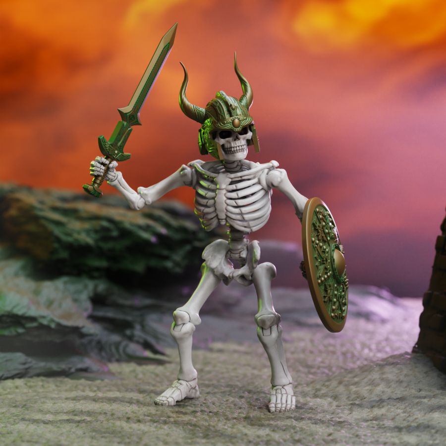 Immortal Champions - Undead Skeletal Guardian 5.5" Figure