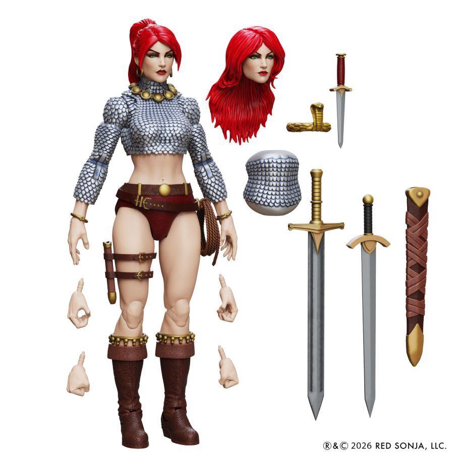 Red Sonja - Immortal Red Sonja 1:12 Scale Epic H.A.C.K.S. Figure