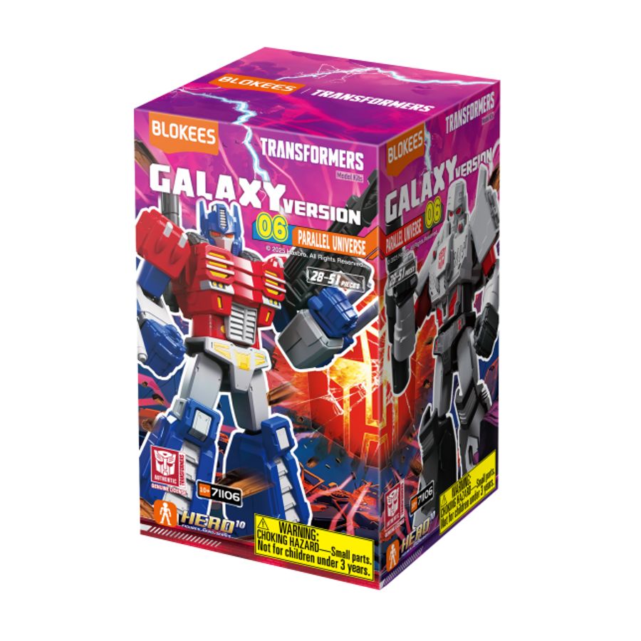 Transformers - Galaxy Version 06 "Parrallel Universe" Blind Box (Display of 9)