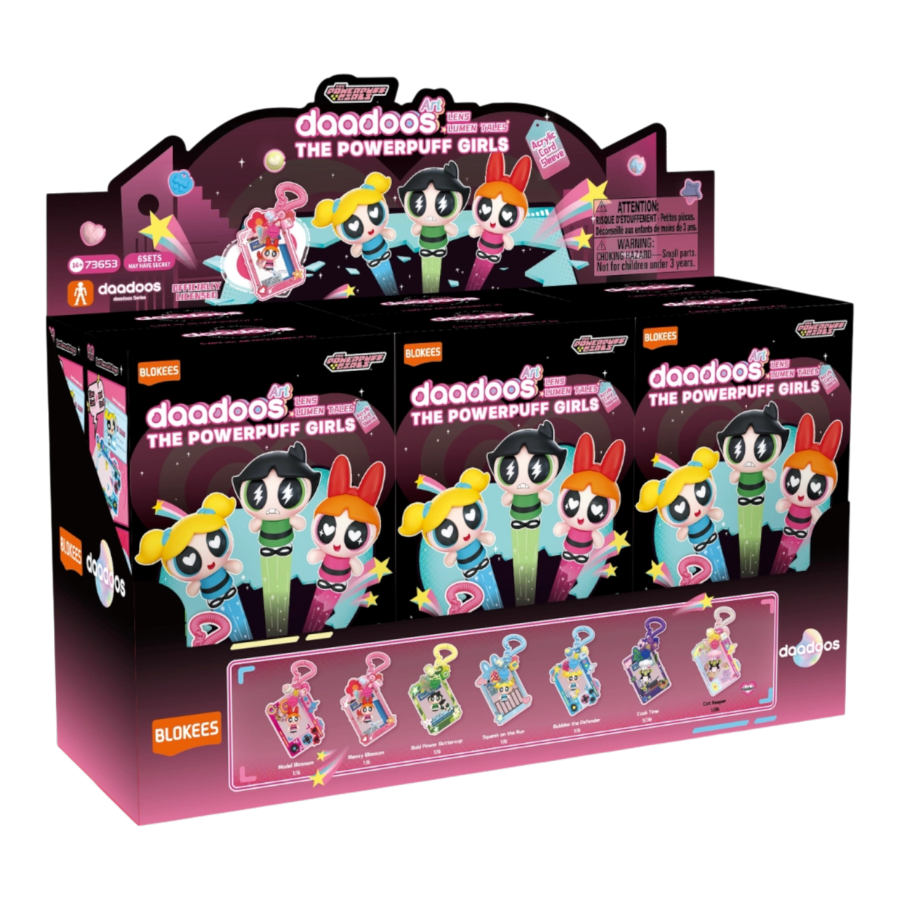 Power Puff Girls - Lens Lumen Tales Daadoos Art Series 01 Blind Box Assortment (Display of 6)