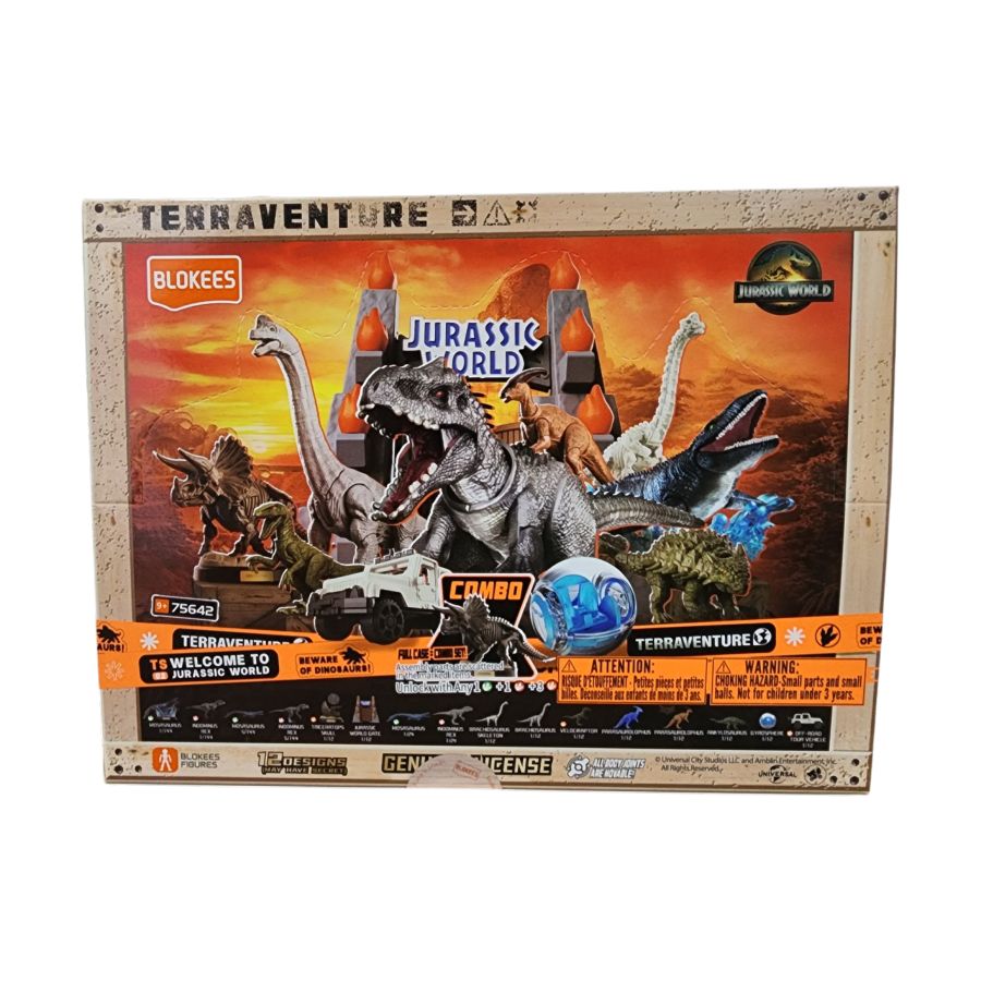 Jurassic World - Terraventure TS02 Blind Box (Display of 12)
