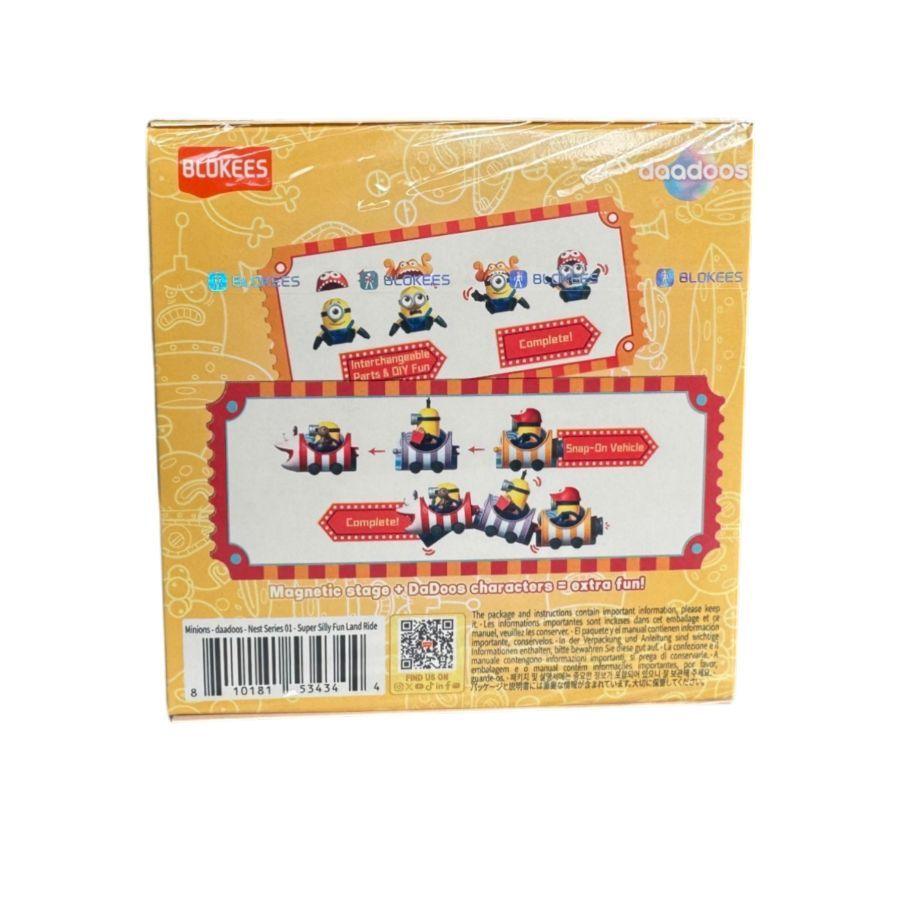 Minions - The Roller-dorable Coaster Daadoos Nest Series 01 Blind Box (Display of 6)