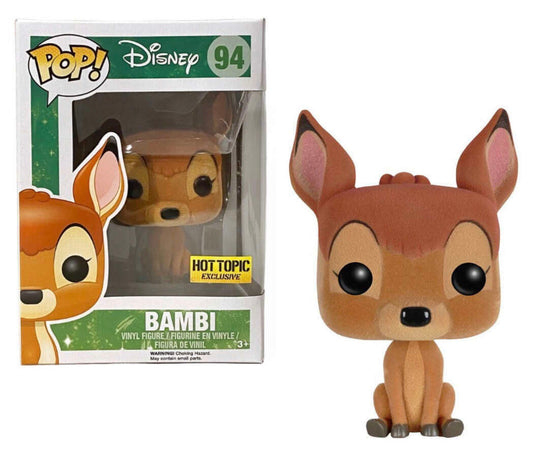 Disney - Bambi Flocked Pop! Vinyl #94