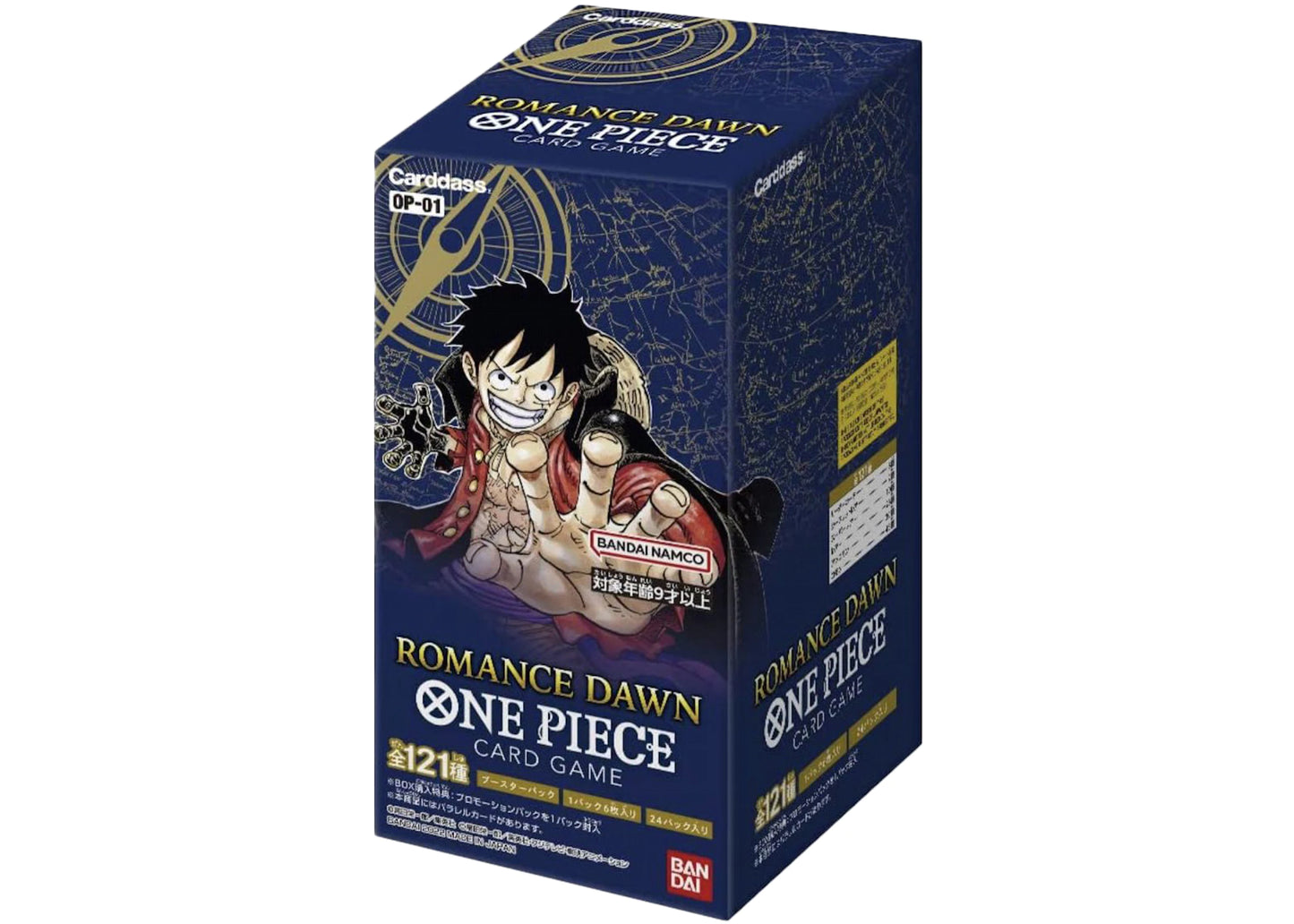 Bandai One Piece Card Game - Romance Dawn Carddass Booster Box OP-01 Japanese