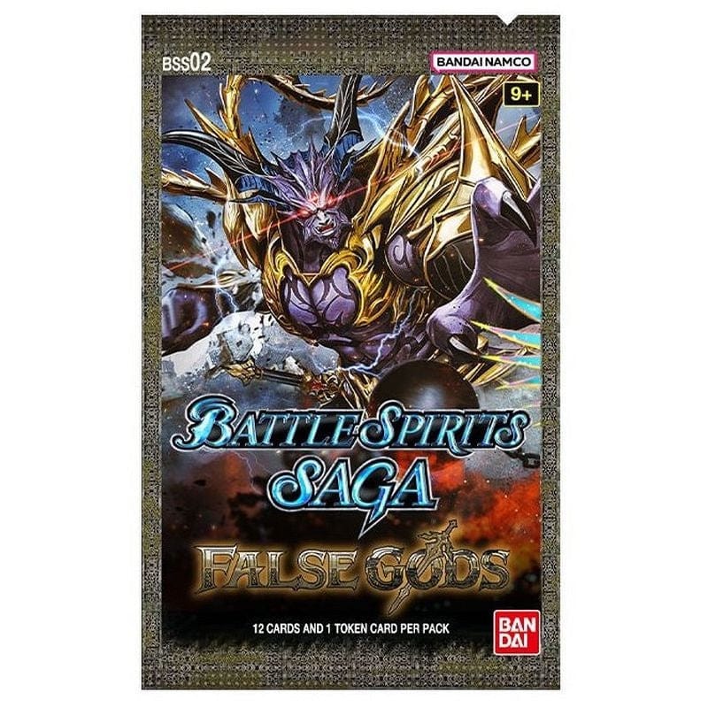 Battle Spirits Saga Card Game Set 02 False Gods Booster Pack (BSS02)