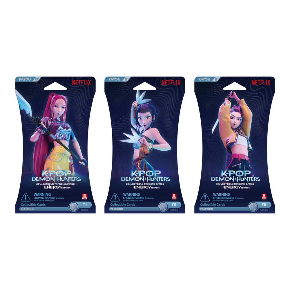 Kayou K-POP Demon Hunters Collectible Trading Card Blister - Energy Edition