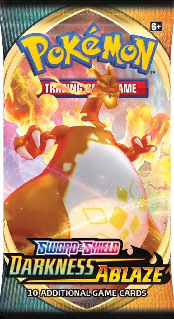 Pokemon Sword & Shield Darkness Ablaze Booster Packs