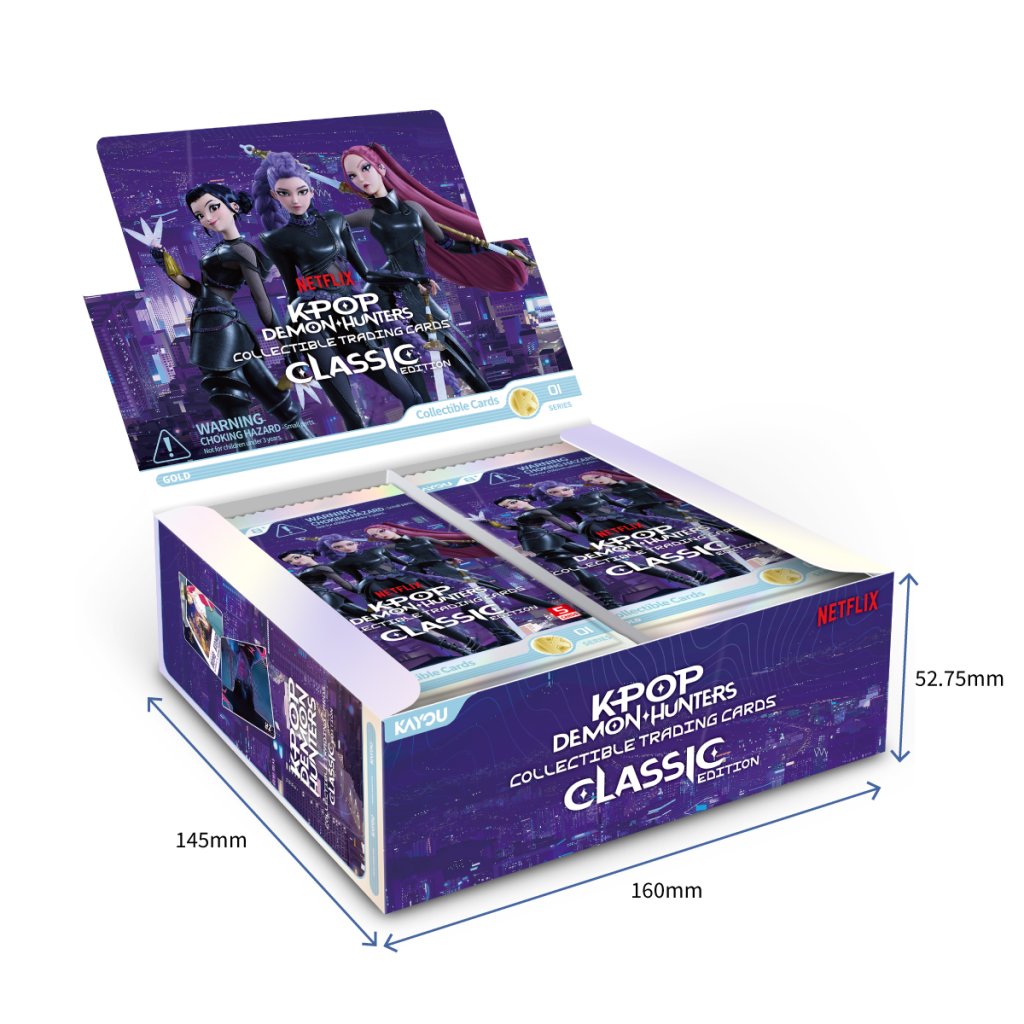 Kayou K-POP Demon Hunters Collectible Trading Card Booster - Classic Edition