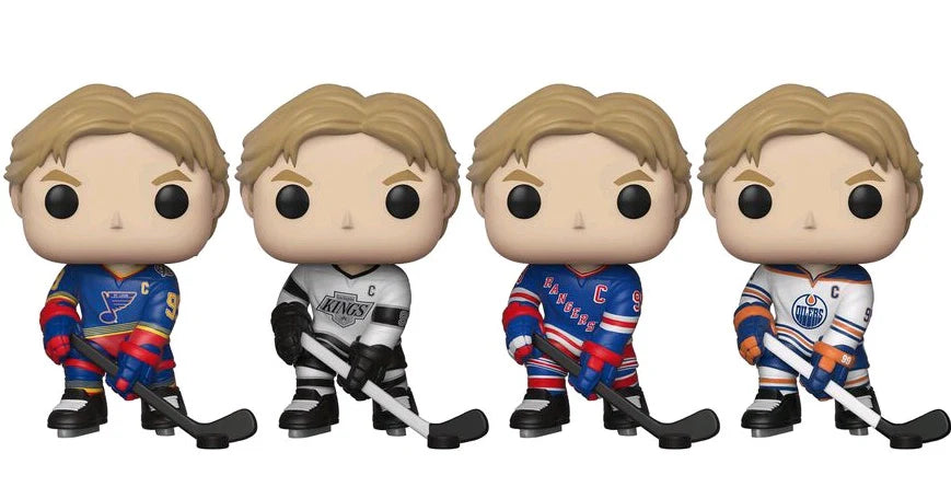 NHL - Wayne Gretzky 4-Pack Pop Vinyl
