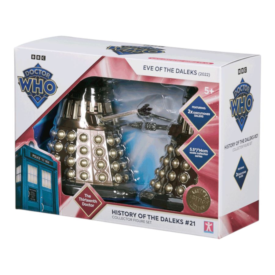 Dr Who - History of the Daleks Collector Figure Set #21