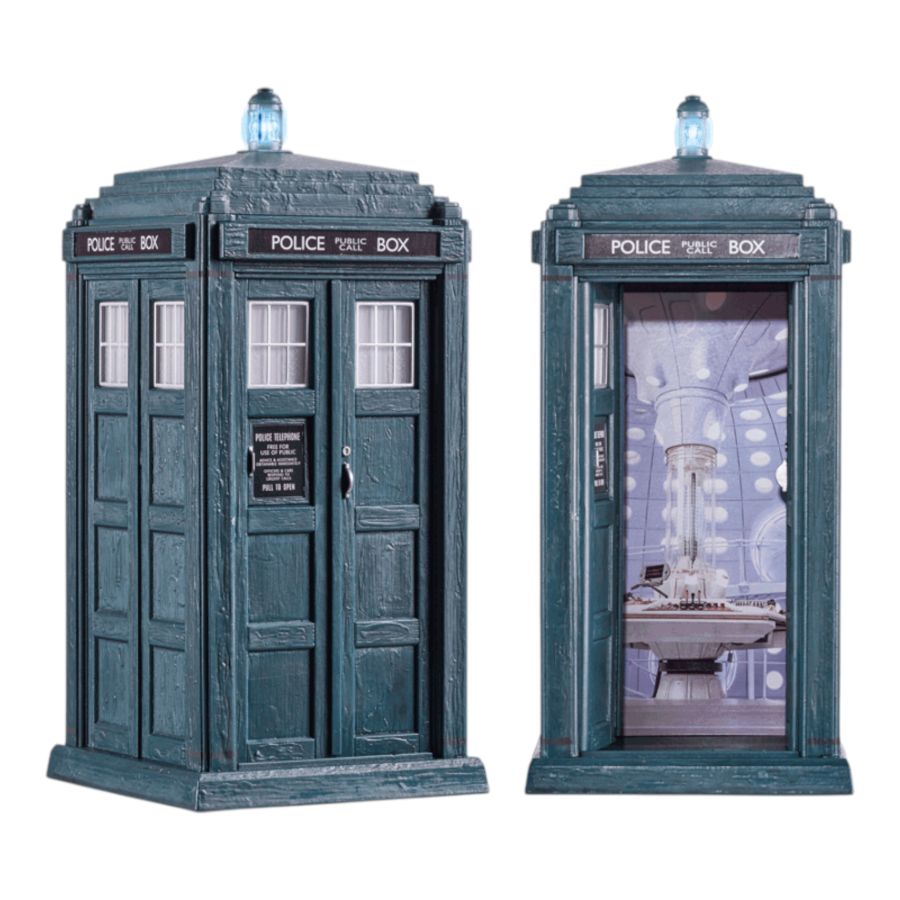 Dr Who - The 15th Doctor's Tardis Figure (with Light & Sound)