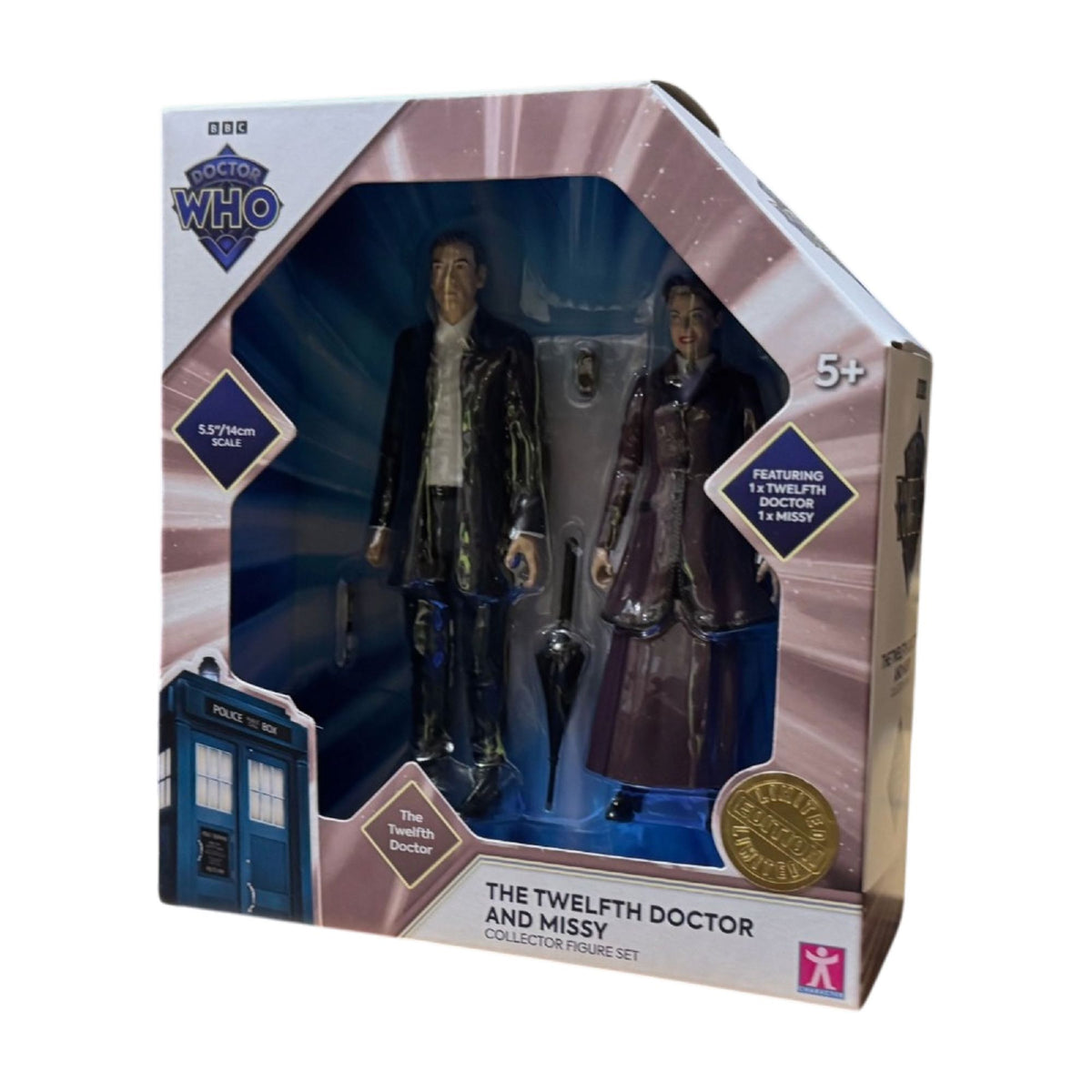 Doctor Who - Twelfth Doctor & Missy Vortex Edition Figure Set