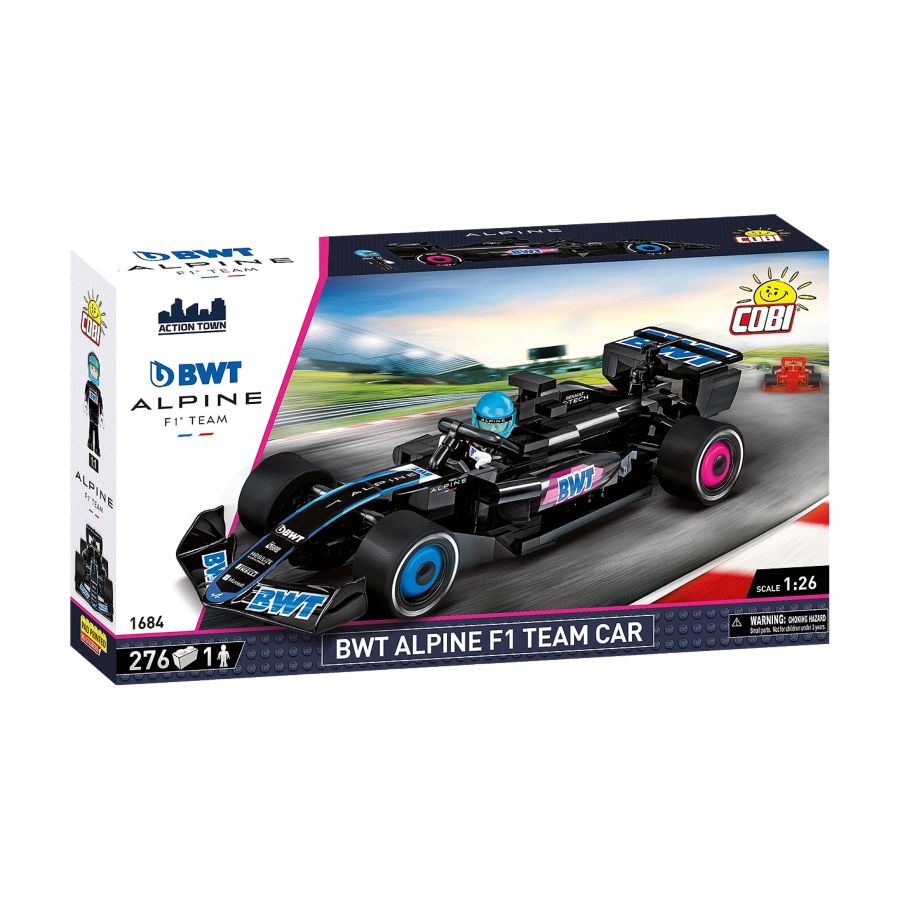 Action Town - BWT Alpine F1 Team Car Construction Set (276 Pieces)