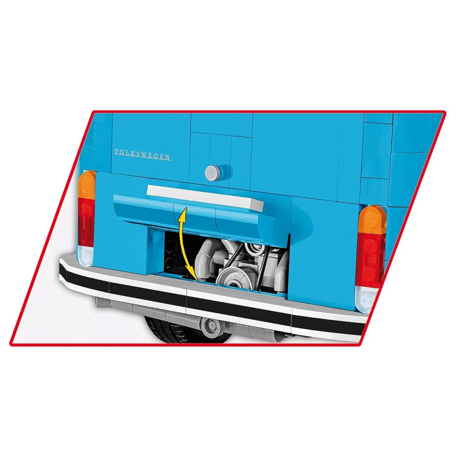 Volkswagen - Transporter T2b Bus Construction Set (2366 Pieces)